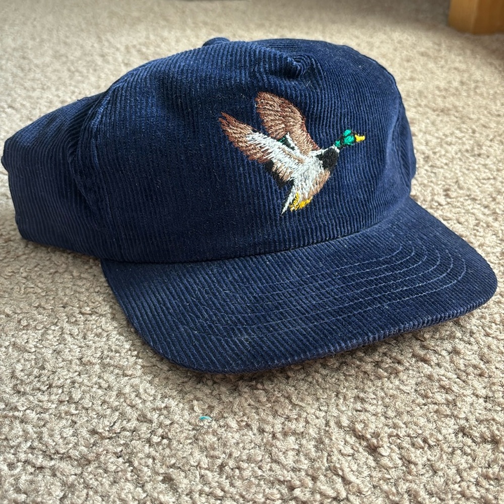 Corduroy Mallard Hat!